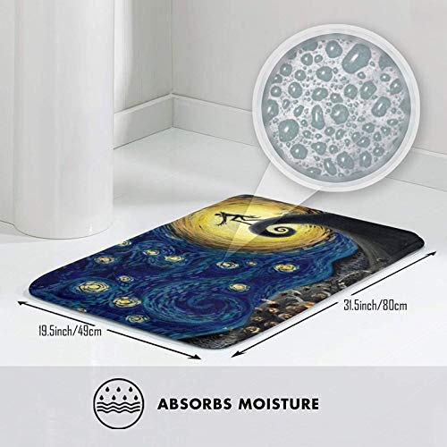 Bathroom Rug Bath Mat Carpet Absorbent Non Slip For Kitchen Shower Tub 19.5 X 31.5 Inch #TOP2