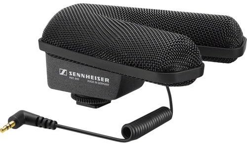 Sennheiser MKE 440 Stereo Shotgun Microphone Kit with Fur Windshield and Batteries
