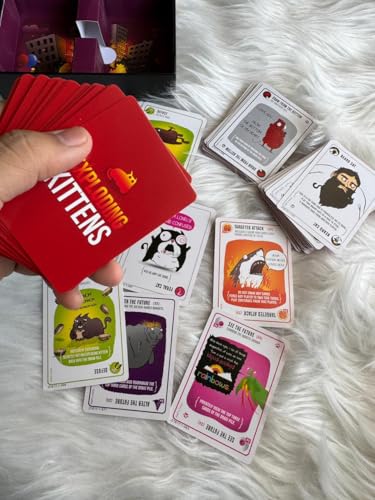 Image of VOLCANO Party Pack Board Game for 2 to 10 Players, Ages 7+, 15 Minutes to Play, 120 Card High Stakes Family and Adult Card Game