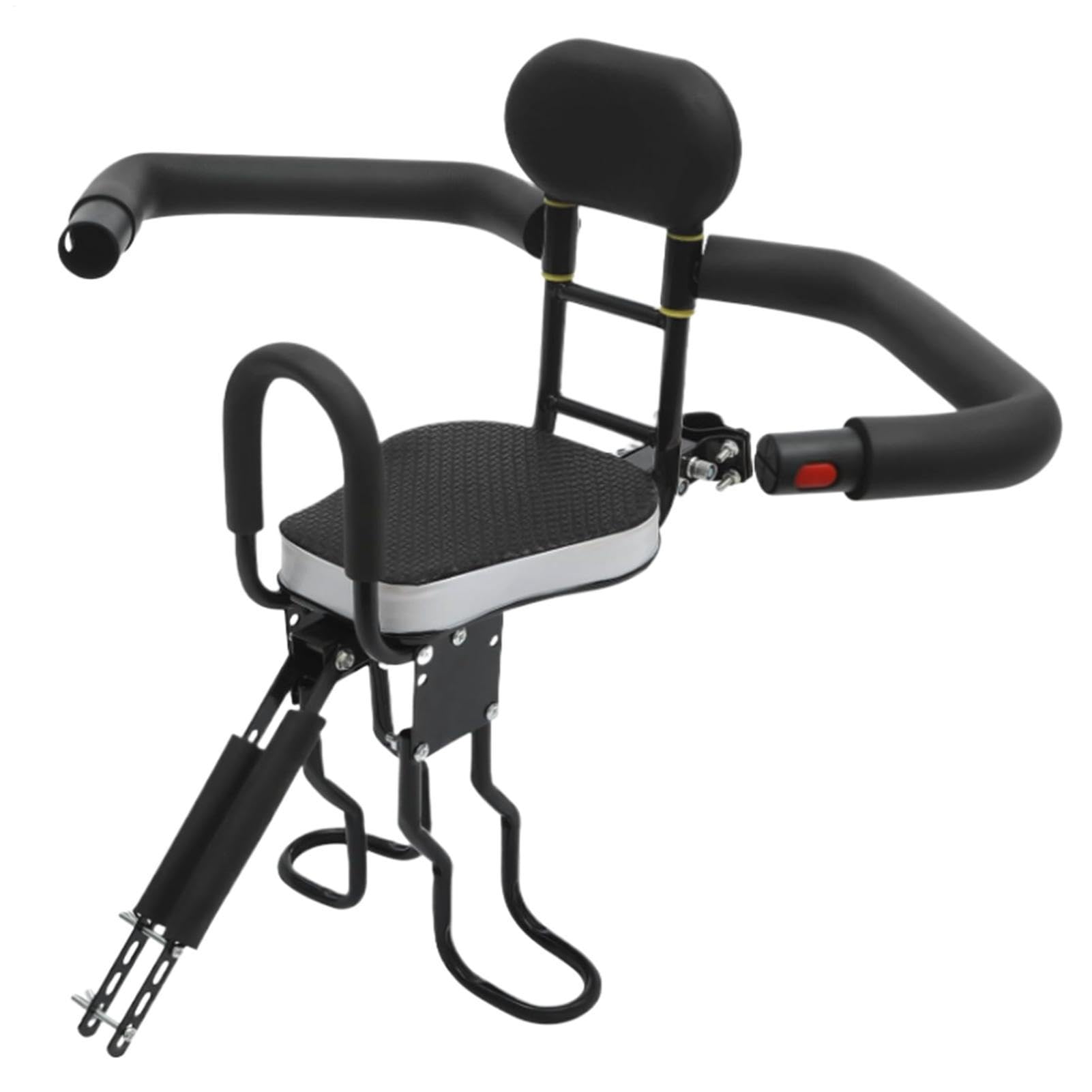 Siège vélo enfant Avec bras de sécurité, dégagement rapide, ergonomique | Porte-Enfant Monté sur Vélo pour Déplacements Extérieurs, Trajets, Scooter, VTT, Route, Vélo Pliant,
