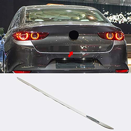 Car Store Mazda 3 Sedan 2019 2020 Puerta Trasera de Acero Inoxidable Puerta Trasera Pegatina de Ajuste Accesorios de diseño de Coche 1 Uds