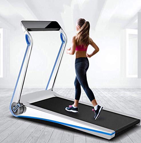 Image of Folding Treadmills Treadmills, Foldable Electric Treadmill with LCD Touch Screen Jogging Hines Wireless Connection Gym Home