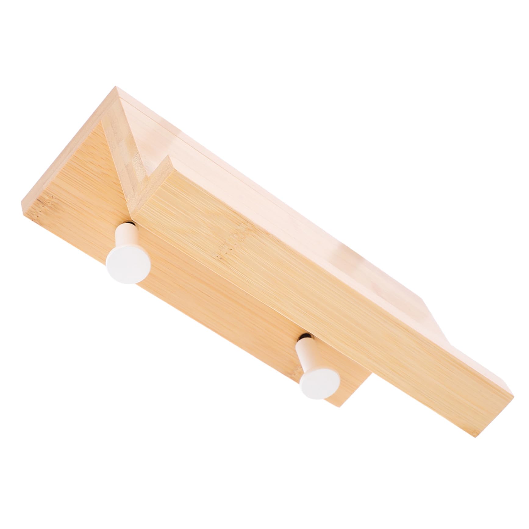 Étagère murale bambou design simple et gain de place