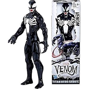 Hasbro Marvel Venom Titan Hero Series Venom Figure 30cm