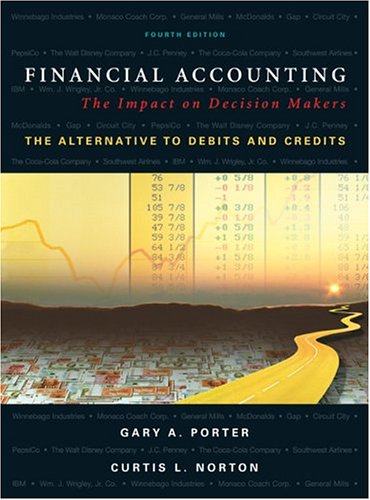 Financial Accounting: The Impact on Decision Makers, The Alternative to Debits and Credits