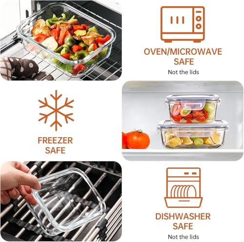 La Mejor Lista de Recipiente con tapa - los más vendidos. 21 recipiente con tapa marca MCSWSEE (3)