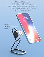 Vista 3 de Soporte de anillo para teléfono móvil para mano, soporte ajustable de 360° para teléfono, soporte de agarre para el dedo, compatible con iPhone