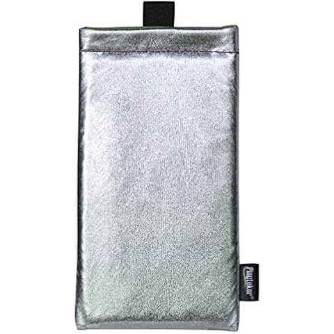 PINGTEKOR Thermal Phone Case,Prevent OVERHEATING in The Sun,Prevent Lower Temperatures to Extend Battery Life,for iPhone 14Pro Max/14 Plus/13Pro Max/12Pro Max/GalaxyA52 and Similar Sized Phones-Silver Cover