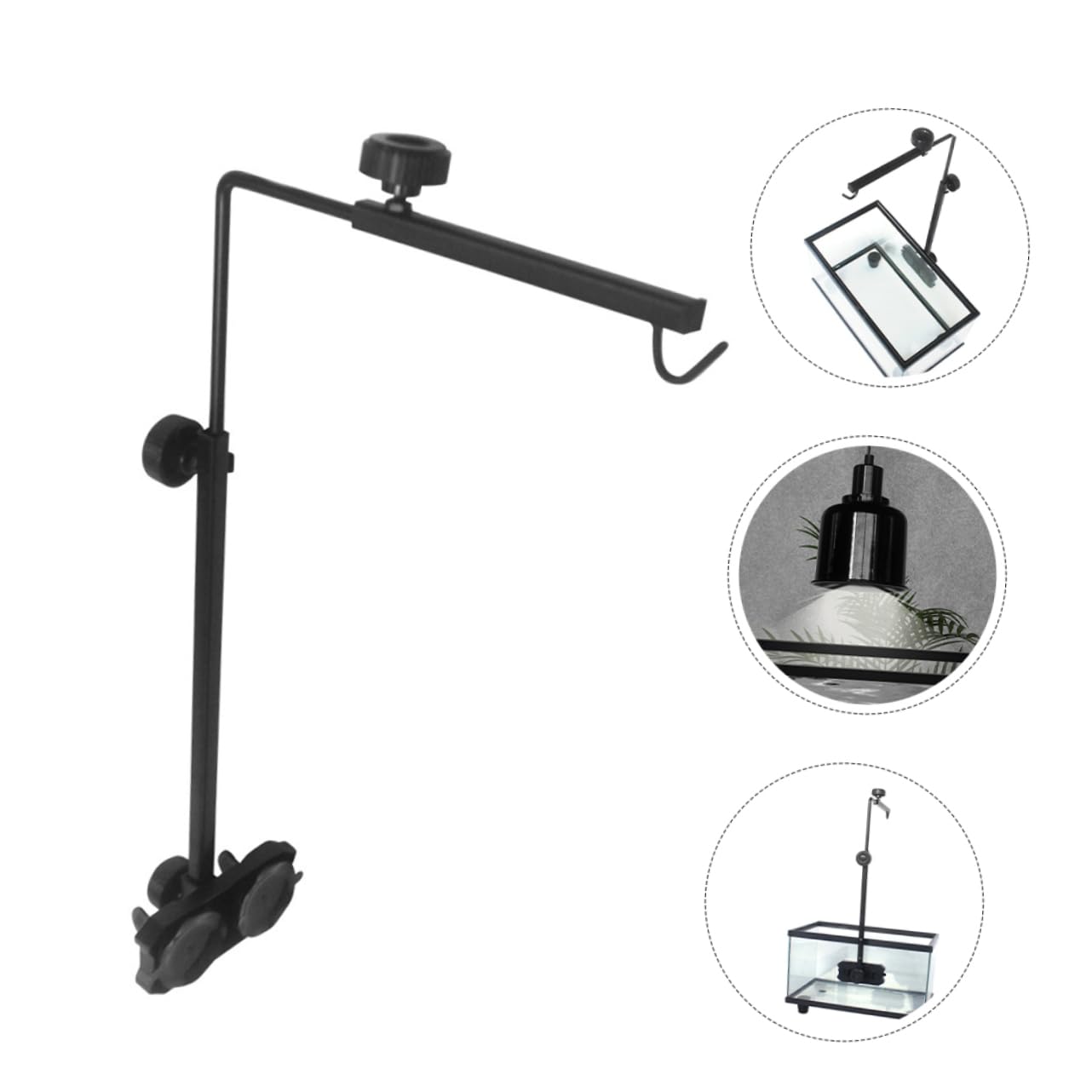 Toyvian per Rettili e Tartarughe Resistente per Decorazioni e Lampade Riscaldamento Accessorio per Serbatoi e Rettili