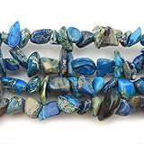 COIRIS 15'' Strand 9-14MM Real Natural Imperial Jasper Chips Stone Loose BeadsS for Necklace Jewelry...
