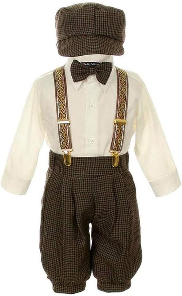 iGirlDress Vintage Dress Suit-Tuxedo Knickers Outfit Set Baby Boys & Toddler
