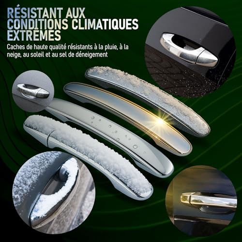 Coques de Poignées VW Multivan T5 pour Rénover et Protéger le Chrome Usé