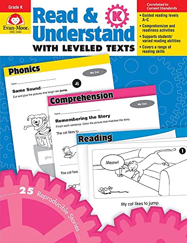 Read & Understand with Leveled Texts, Grade K (Read and Understand with Leveled Texts)