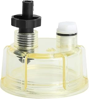 R12T Separador de agua purificador de combustible para barco, caudal de 15 GPH para generadores, camiones, autobuses, kit de repuesto directo con drenaje de ventilación automático