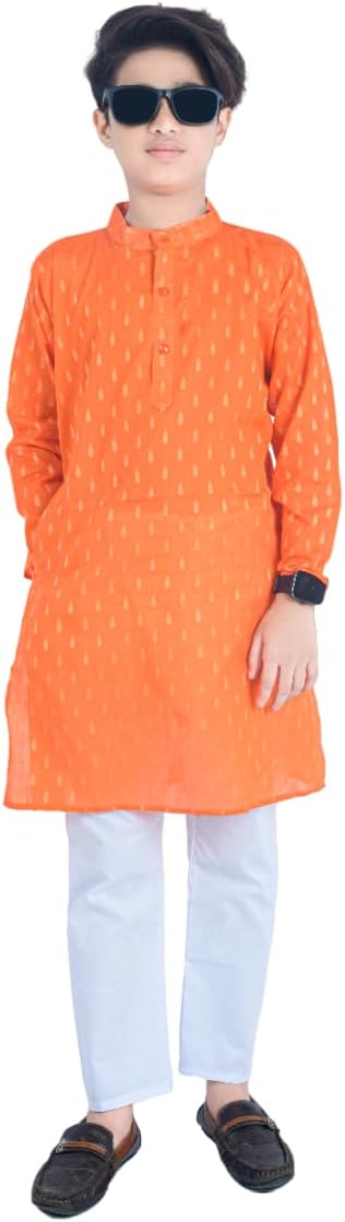 Trendy and Stylish Printed Kids Kurta Butik Designs for Fashionable Kids