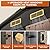 IRONCK 10x8FT Outdoor Storage Shed with Breathable Vent, Galvanized Steel Metal Tool Shed with Lockable Doors for Yard Bins/Generator/Wheelbarrow Garden Storage, Brown