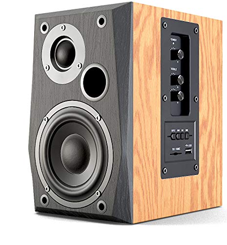 Miniatura 3 de Wiibo Neo 50 Black - Altavoces Activo Y Pasivo Profesionales - Potencia De 50w - Altavoz Con Bluetooth - Conexión Usb Sd - Sistema Bass Reflex - Mando A Distancia Incluido - Color Marrón