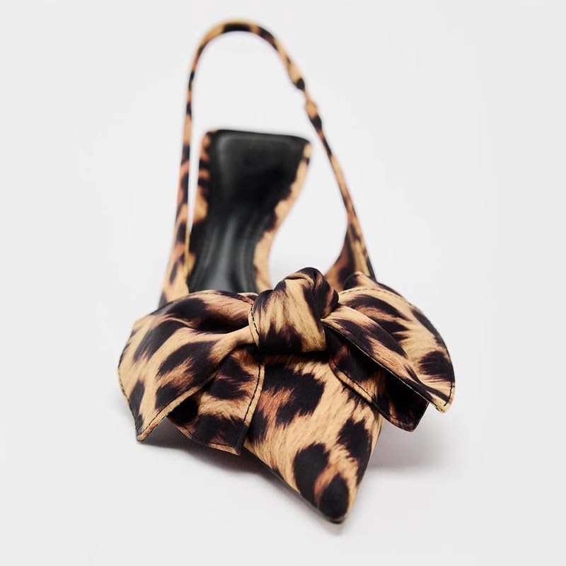 KysBloes Women Low Kitten Heel Pumps Pointed Toe Slingback Heels Patent Leather Slip On Pumps3