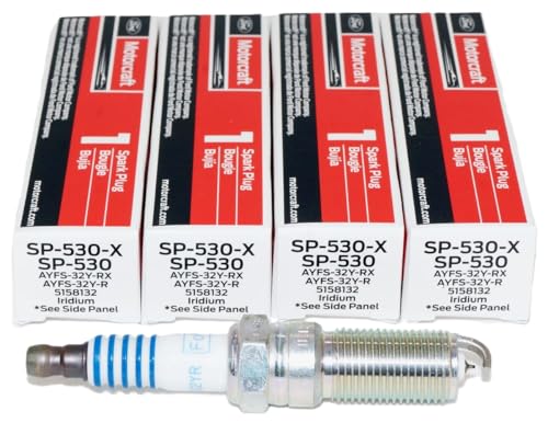 OverstockDirect Genuine OEM SP530X Iridium Spark Plugs (4 pack) AYFS32YRX