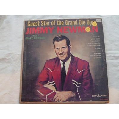 JIMMY NEWMAN/ BILLY CARSON guest star of the grand ole opry CROWN 5329