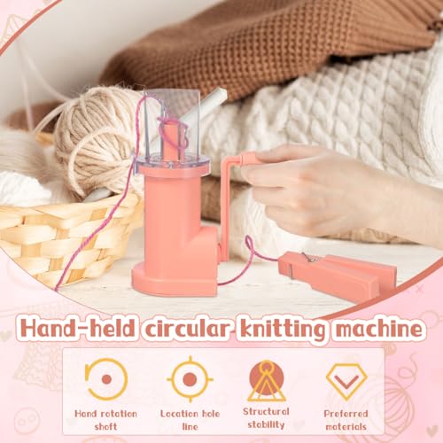 Molinillo de tejer para proyectos de tejer en casa y manualidades creativas 8