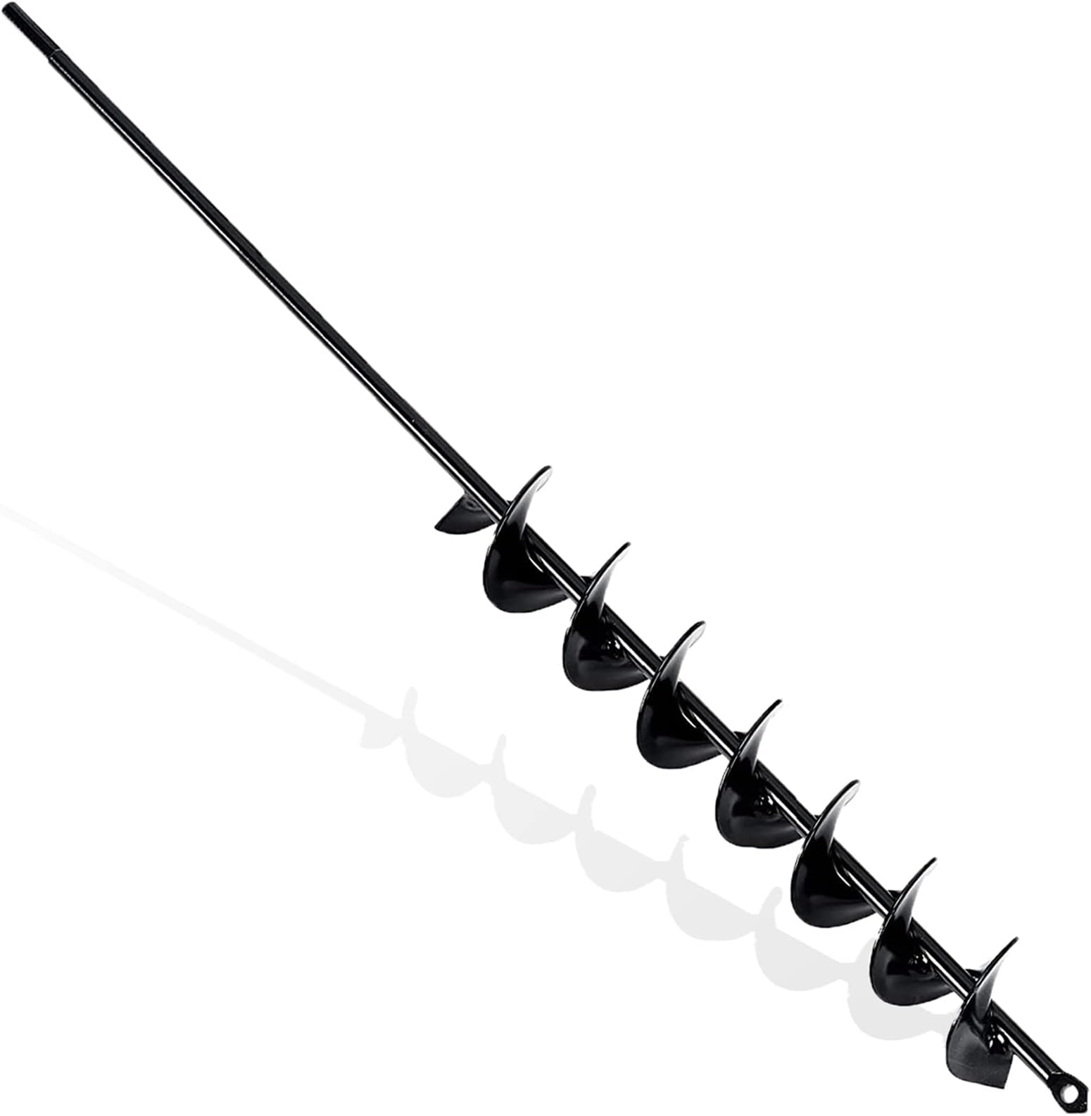 2x32 Inch Auger Drill Bit for Planting - Long Handle Easy Planter Garden Auger - Bulb & Bedding Plant Augers - Post Hole Digger for 3/8”Hex Drive