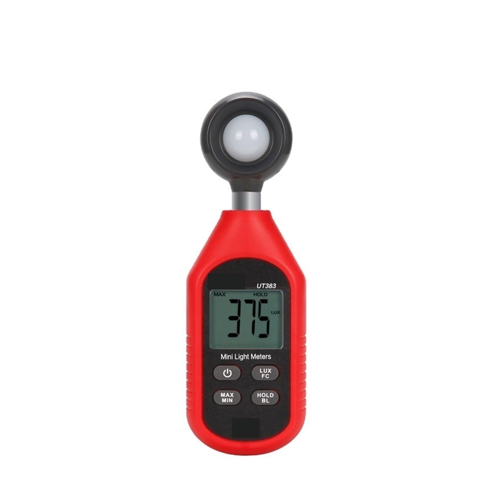 Spectrometer, UT383 Light Meter 200,000 LUX Digital Luxmeter Luminance Lux Fc Test Max Min Illuminometers Photometer