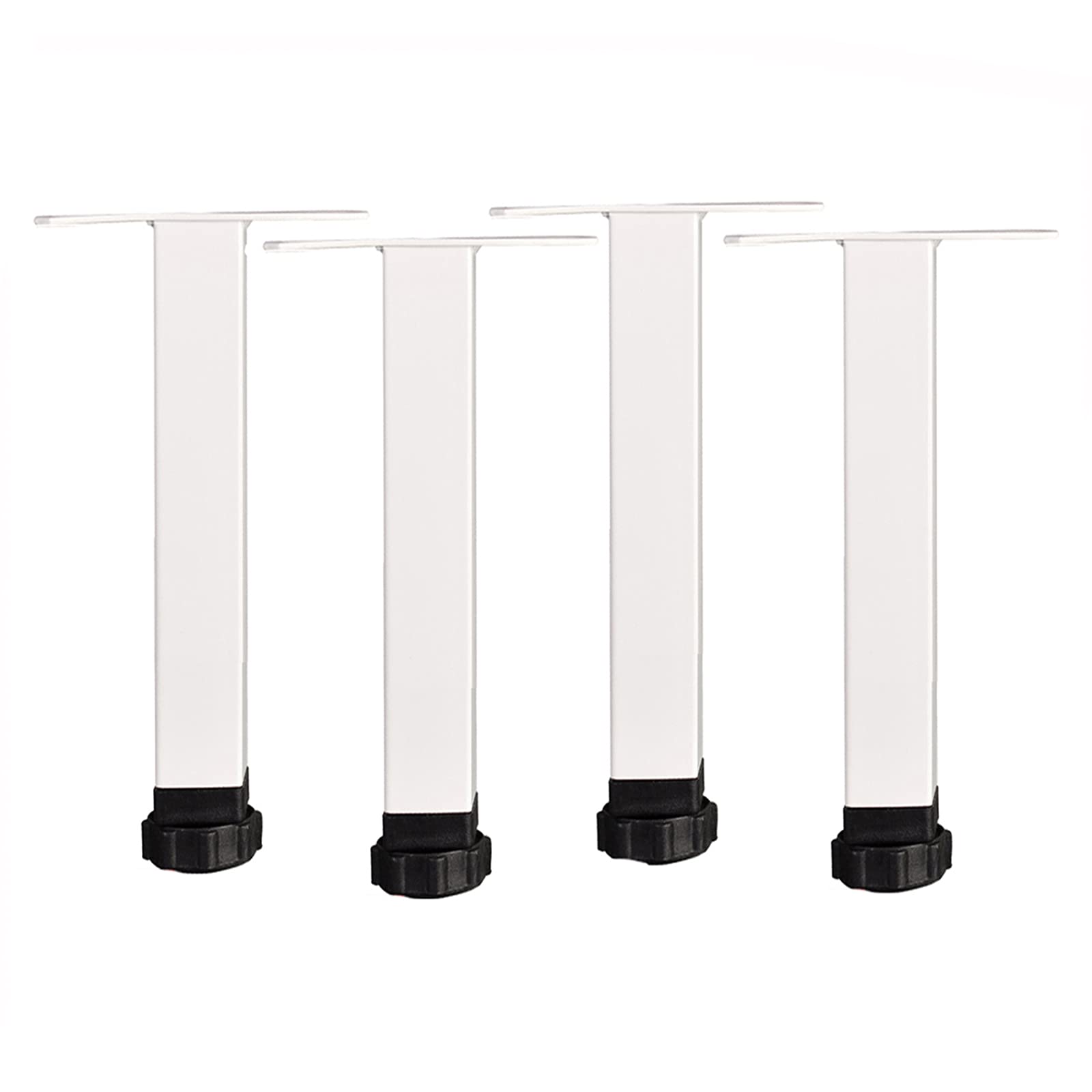 Patas para muebles de altura ajustable que solucionan los desniveles en mesas y camas de metal