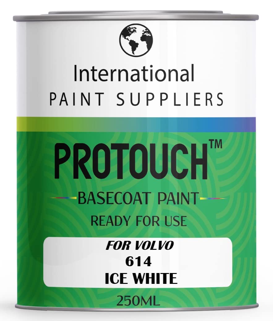 Protouch Ice White For Volvo 614 Basecoat Rfu Ready For Use Thinned Car Paint 250Ml Tin