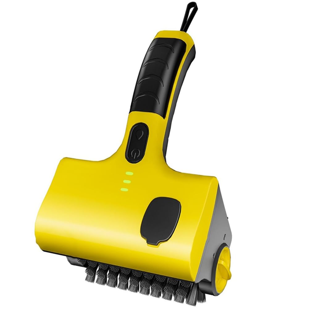 FBJAMZ Rechargeable Electric Grill,Cleaning Brush with Rotating Heads, Kitchen Bathroom Powerful, Efficient Easy to Use Sparkling Clean Grills!
