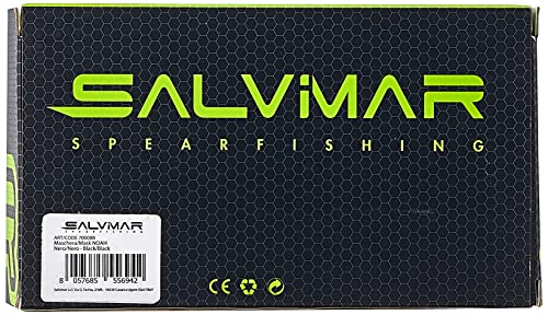 SALVIMAR Noah, Maschera Unisex Adulto, Nera