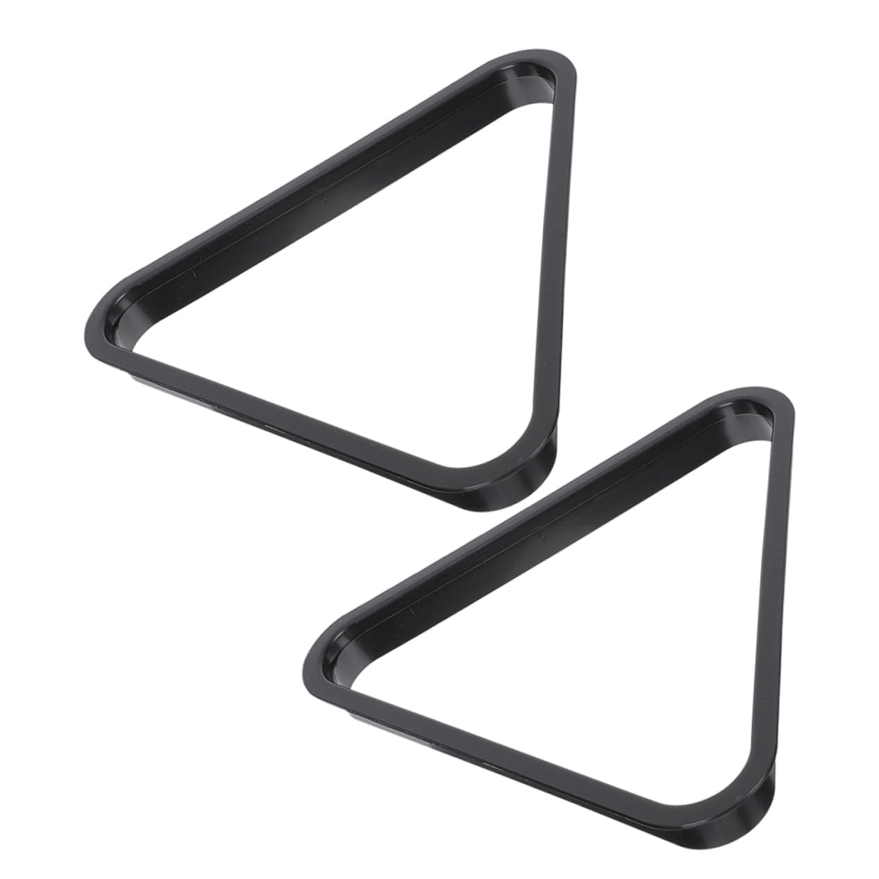 Toddmomy 2sets Billiard Ball Triangle Rack Compact Pool Table Rack for Billiards Balls 2pcs*2