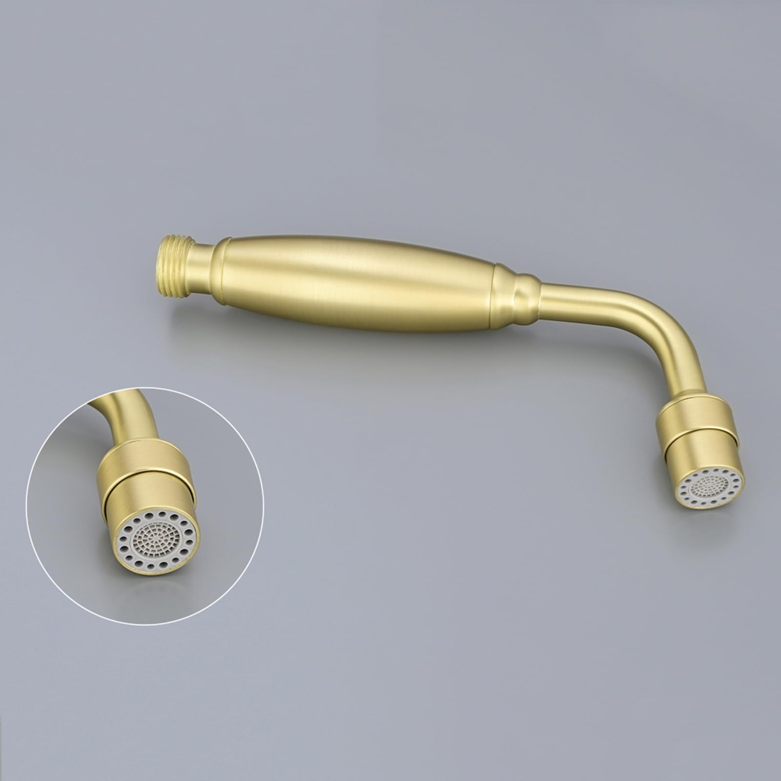 Pulverizador de Bidé de Mano Salida de Agua de Modo Dual Ducha de Bidet para Wc para La Higiene Personal Dorado
