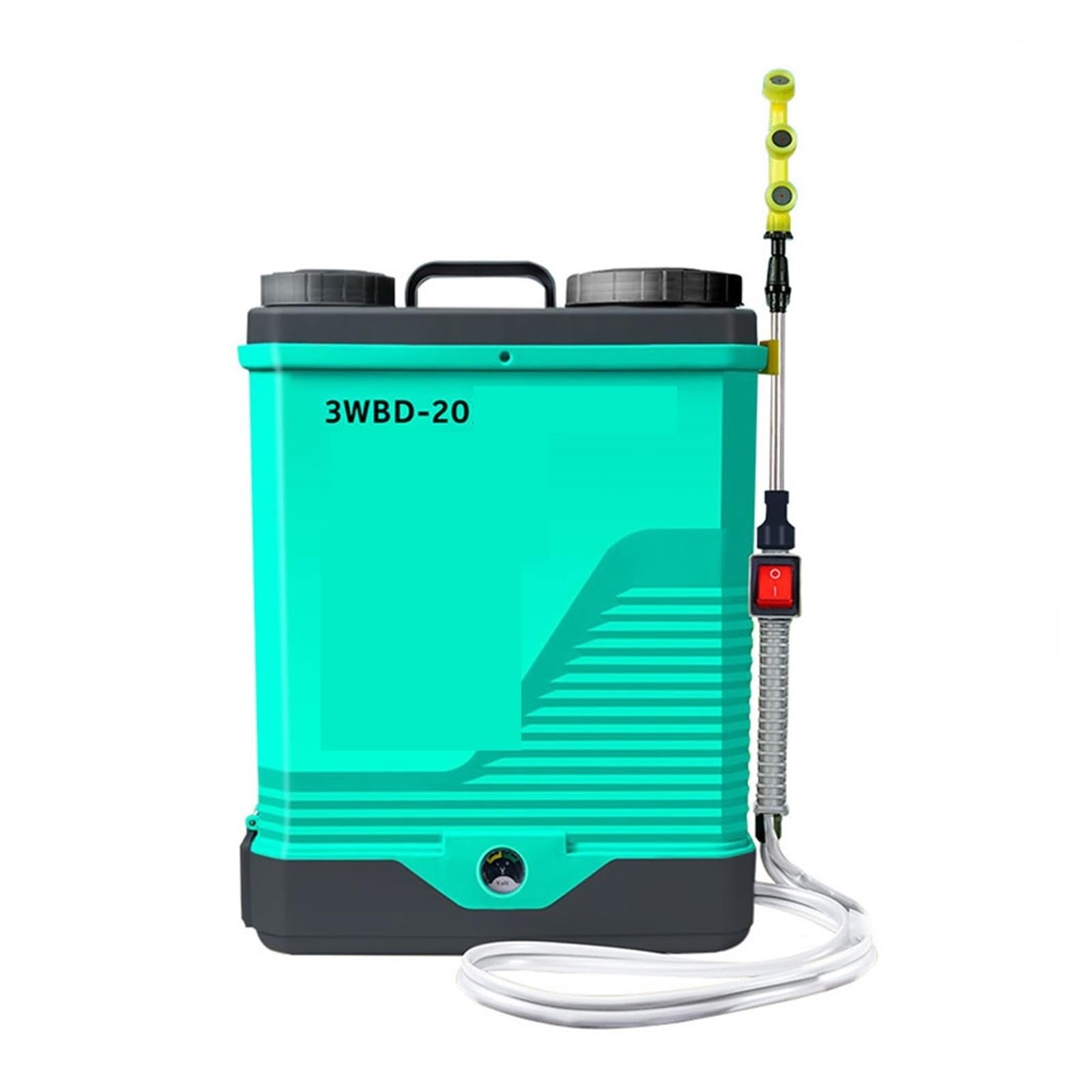 LNHHG Knapsack Electric Sprayer Lithium Battery High Pressure Spraying Nebulizer, Agricultural Farming Garden ToolsWith Stirring(12A With stirring)