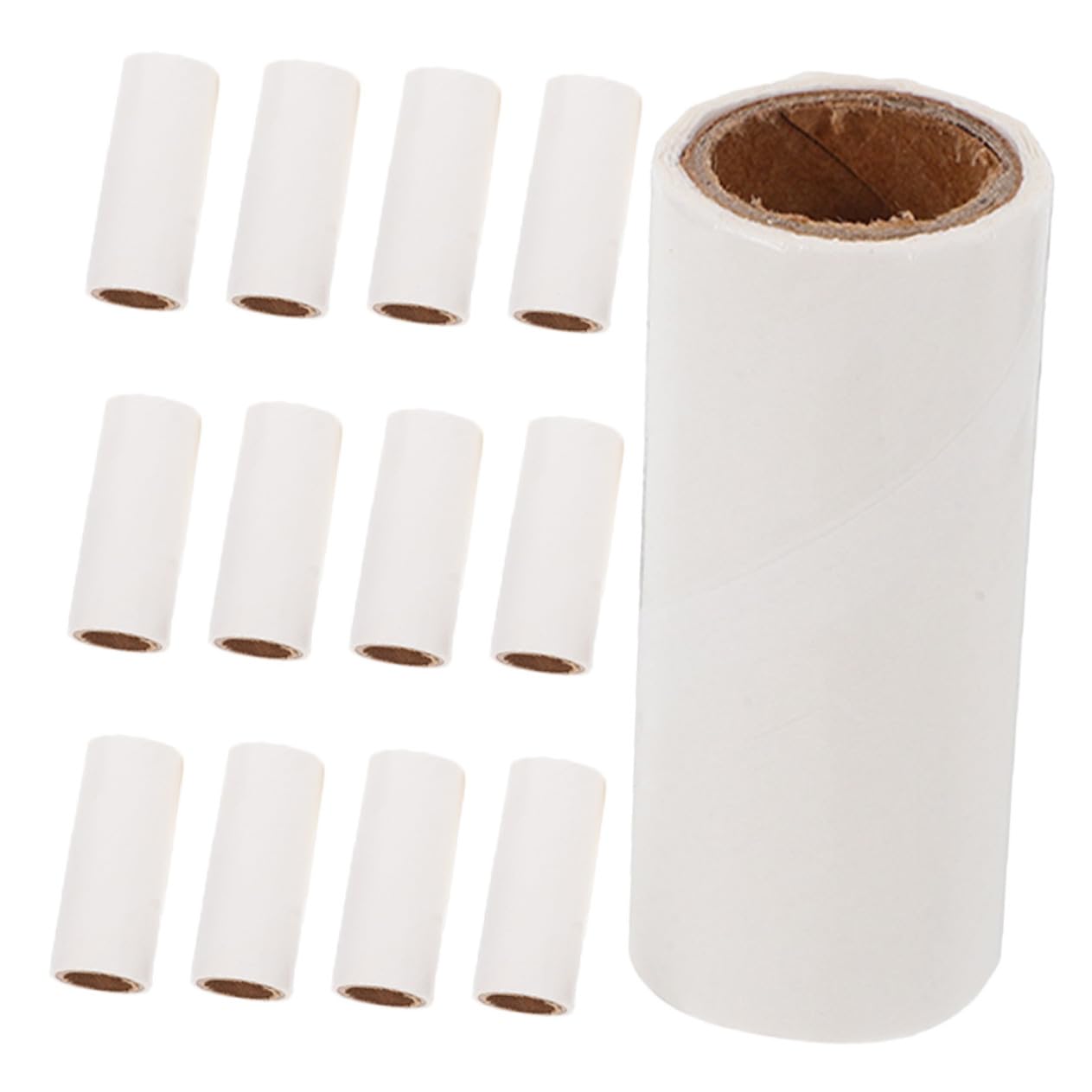 Toyvian 25stücke Fusselrolle Ersatzrollen mit Klebefunktion für Tierhaare und Textilien Kompatibel als Nachfüllpack für Mini Schnellen Reinigung