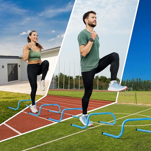 image for Yes4All Agility Speed Training Agility Hurdles for Athletes - 5 Pack -