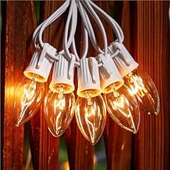 Clear Bulb White Wire