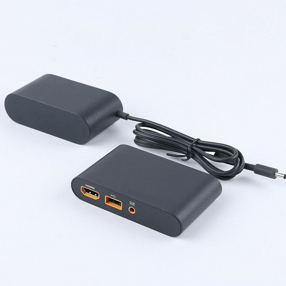 Link Box with Power Adapter Streaming Box Power Cord Fit for HTC Vive VR headset