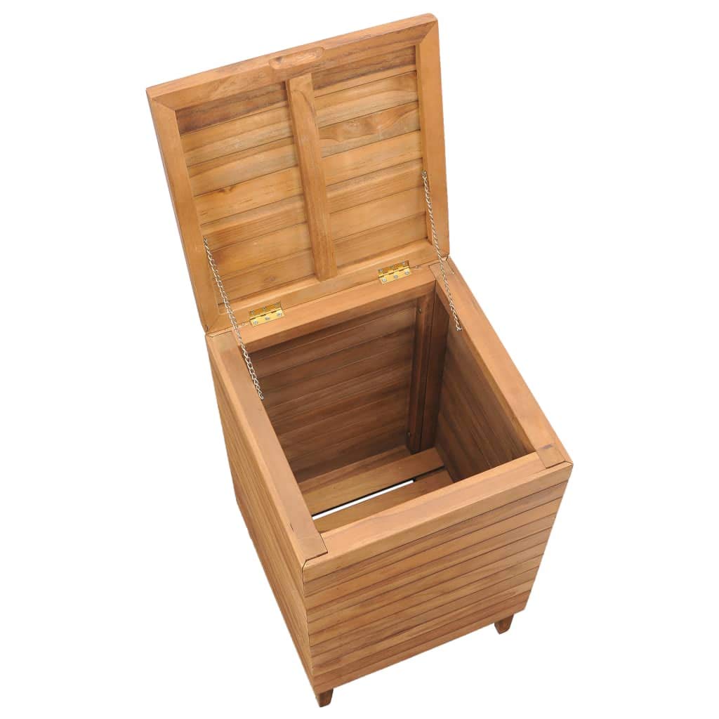 vidaXL Cesto de la Ropa Sucia Canasta Caja Papelera Lavandería Baño Almacenamiento Jardinera Plantador 40x40x70 cm