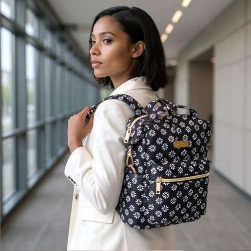 Mochila mini de viaje con cierre y hebilla Jessica Simpson miniatura 7