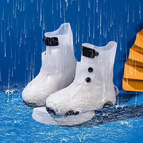 EnJoCho Baby Flats Sandals Children Cute Cartoon Fashion Waterproof Non Slip Rain Boots Shoe Cover Rain Boots Soft Shoes2
