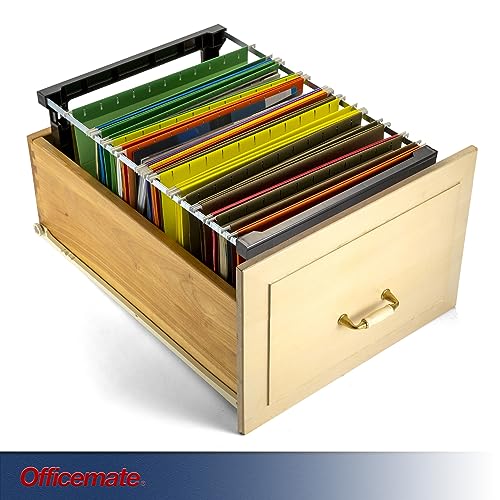 Officemate Plastic Hanging File Folder Frame, 18 Inch, Letter and Legal Size. 1 Set (91961), Assorted Colors - Image 7