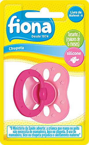 Chupeta Extra Air Classica Fiona Silicone Tam 2 - Fiona, Rosa