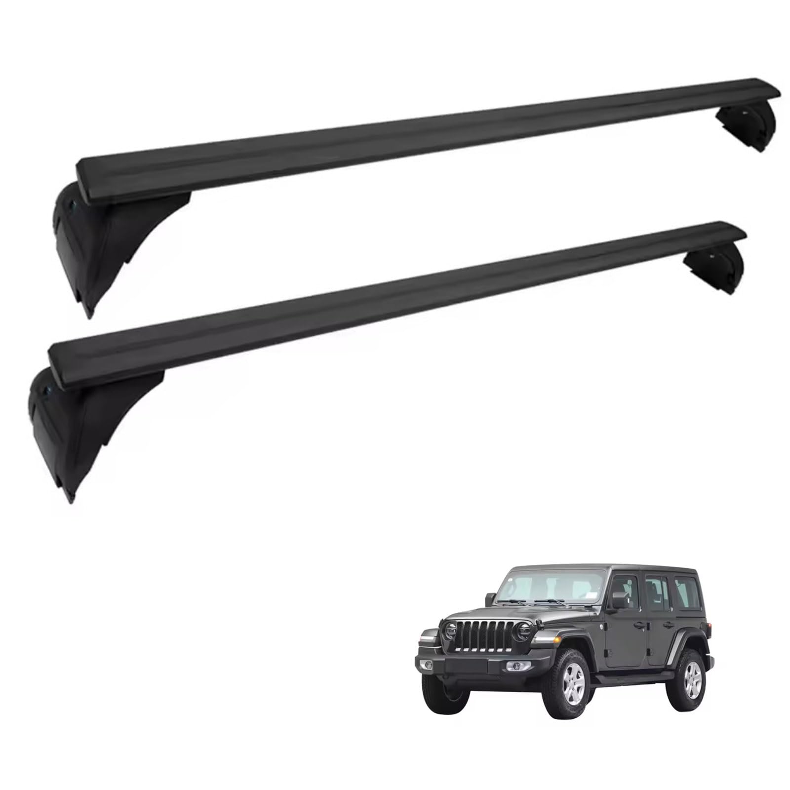 Barras de techo para Jeep Wrangler JL de aluminio