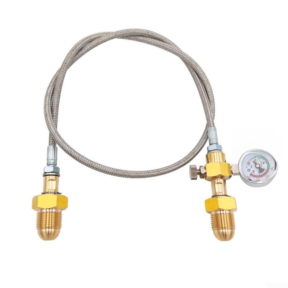 Flexible G5/8 en acier inoxydable tressé pour station de remplissage BS341