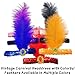 GYBZZR 1920s Flapper Sequins Feathers Headpiece 2Pcs Feather Headband Carnival Party Accessories Fashion Headwear For Women (Orange)