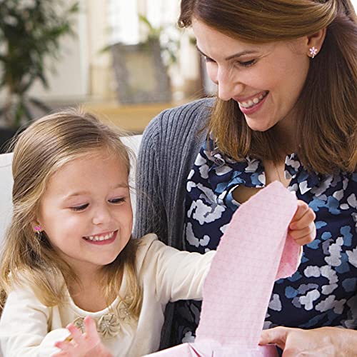 Subiceto 20 Pairs Clip On Earrings For Non Pierced Ears Cute Assorted Animal Panda Flower Star Strawberry Earrings Pack For Women Teens Mixed Color Non-Piercing Earrings Set #TOP4