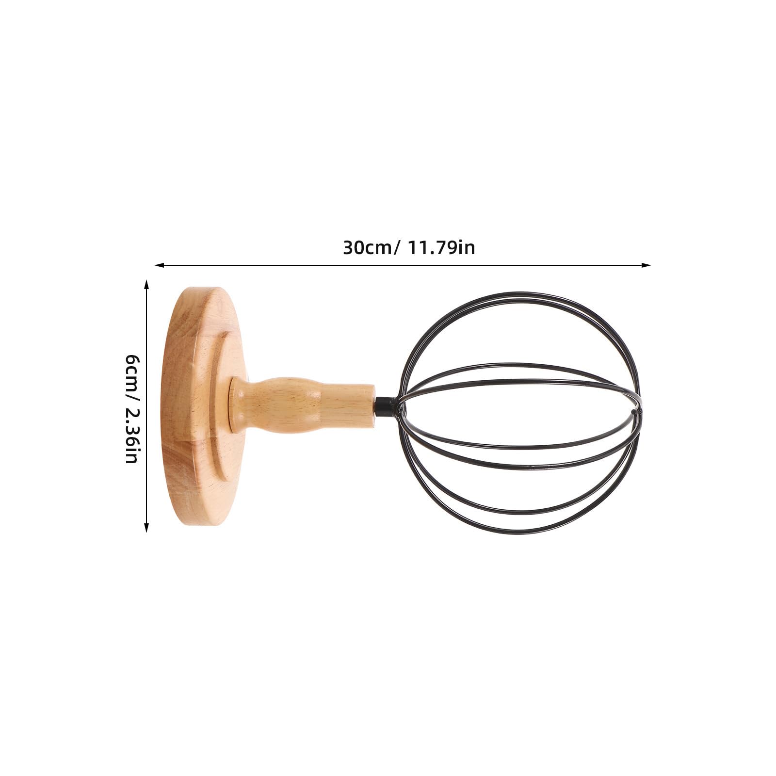 ABOOFAN Espositore con Base in Legno Smontabile in Ferro per Cappelli