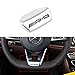 Duoles AMG Steering Wheel Emblem Decal Sticker Badge Decoration Logo for Mercedes-Benz 16 Models 17 Models E200L E300L New E Class