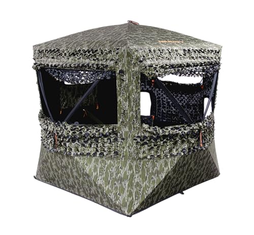 Image of Muddy Outdoors Carnage DIE Cut / 58 inchX58 inch Footprint / 75 inch Shooting Width / 69 inch Tall / 17.2 LBS /VC Grey